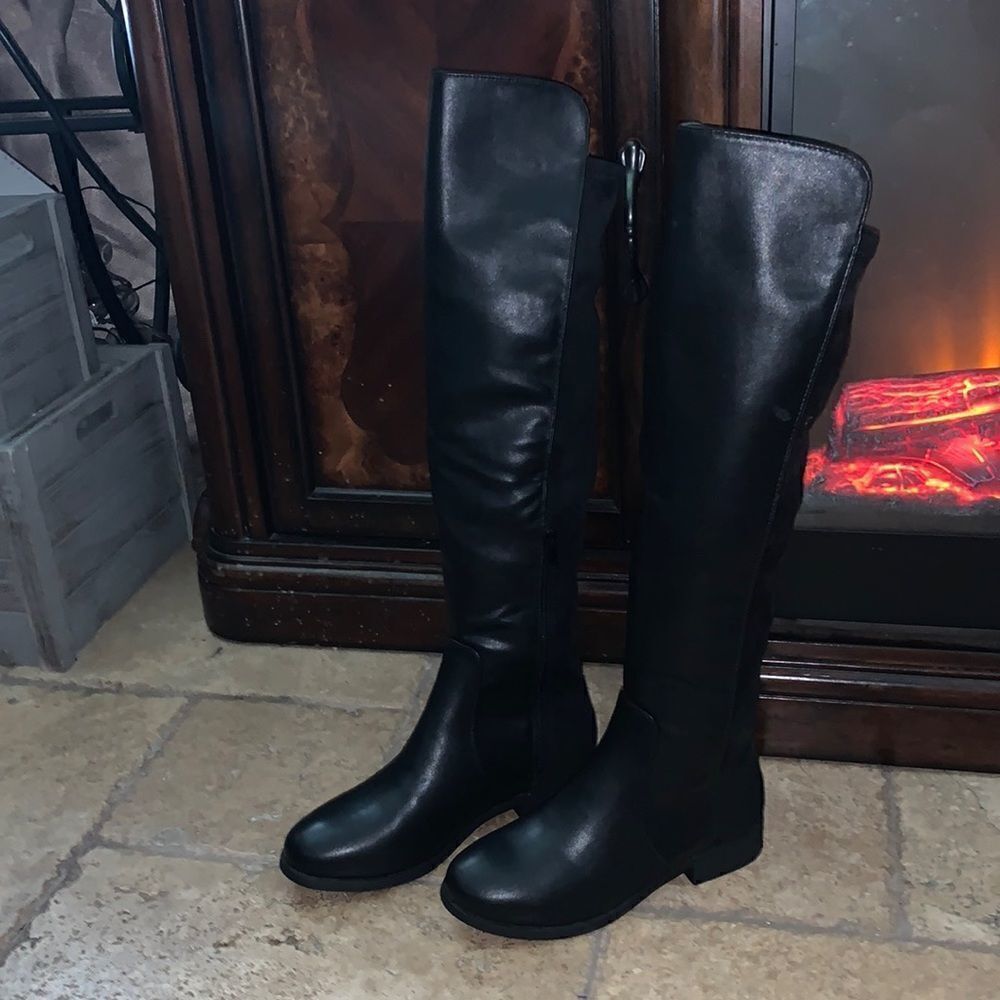 Black Riding Boots  